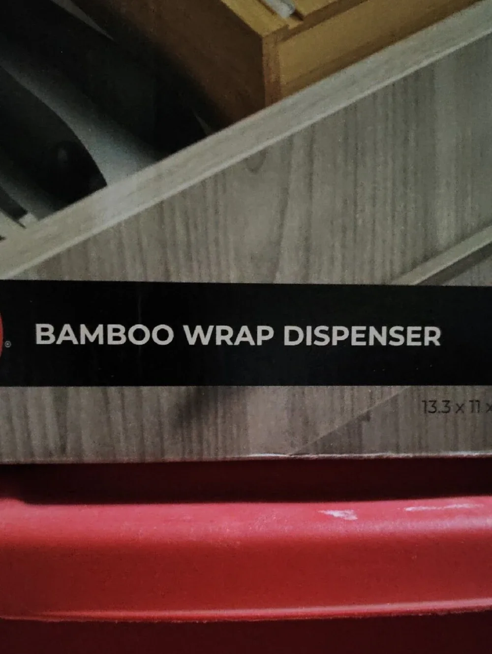 Copco Bamboo Wrap Dispenser - Natural Bamboo